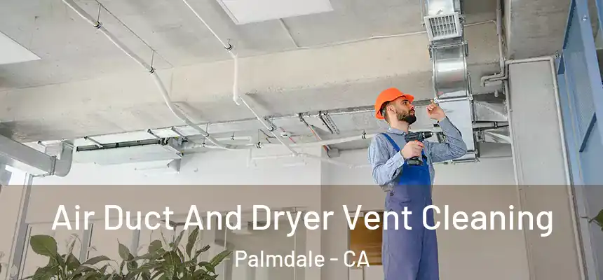  Air Duct And Dryer Vent Cleaning Palmdale - CA